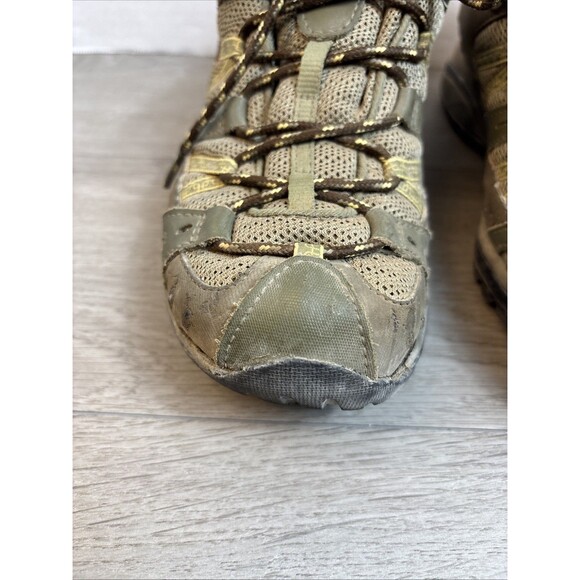 Merrell Woman’s Shoes Size 8.5 Hiking Walking Brown 1798271 Lace Up - Picture 2 of 10